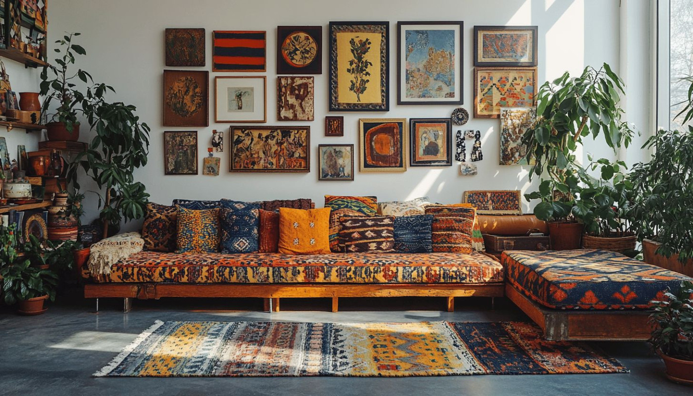 Ein eklektisches Dekor gestalten für ein Interieur mit Charakter