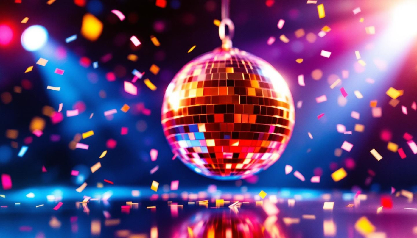 Mit der Discokugel wird die Dekoration verrückter